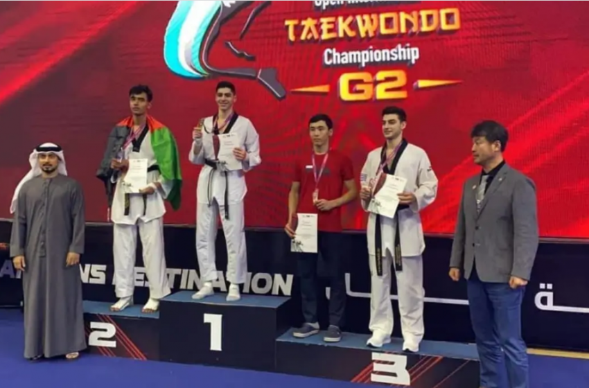  Afghanistan wins seventh place in Asian Taekwondo competitions