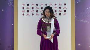  جایزه زنان موفق آسیا به حمیرا رضایی رسید