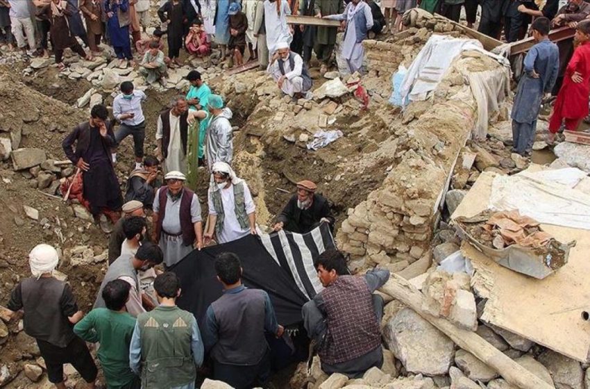  بیشتر 1500 نفر؛ تلفات یک ساله حوادث طبیعی در افغانستان
