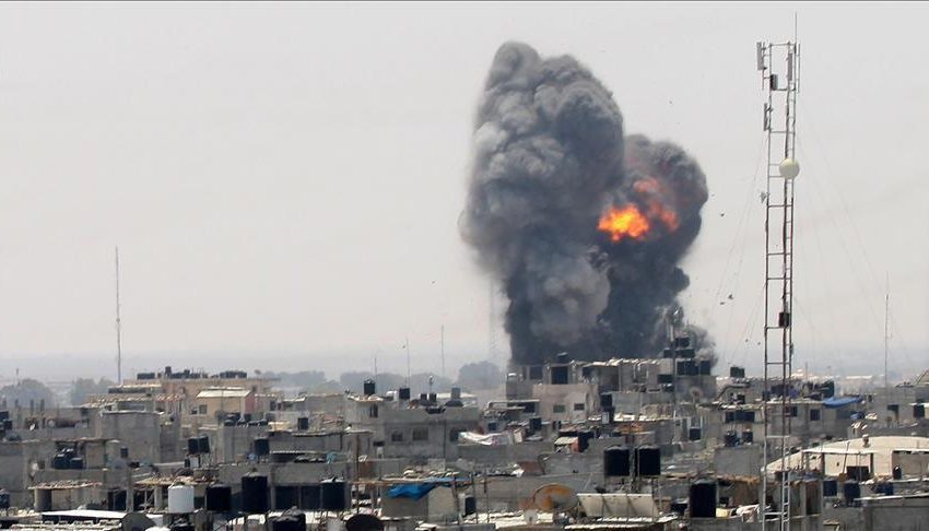  کشته شدن ۹ فلسطینی در حملات اسرائیل به غزه