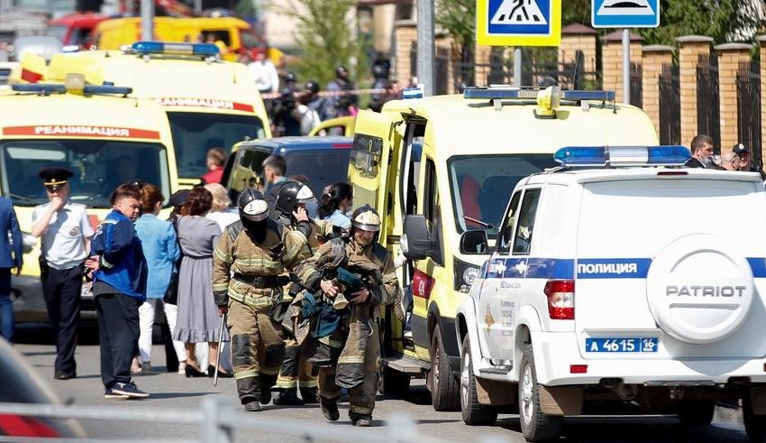  حمله بر یک مکتب در روسیه بیشتر از 30 کشته و زخمی بر جای گذاشت