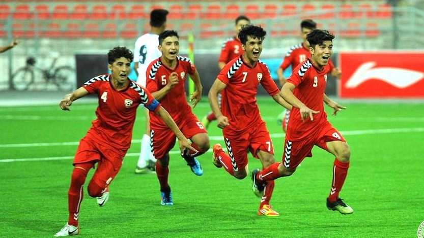  پیروزی تیم فوتبال جوانان افغانستان در برابرعمان
