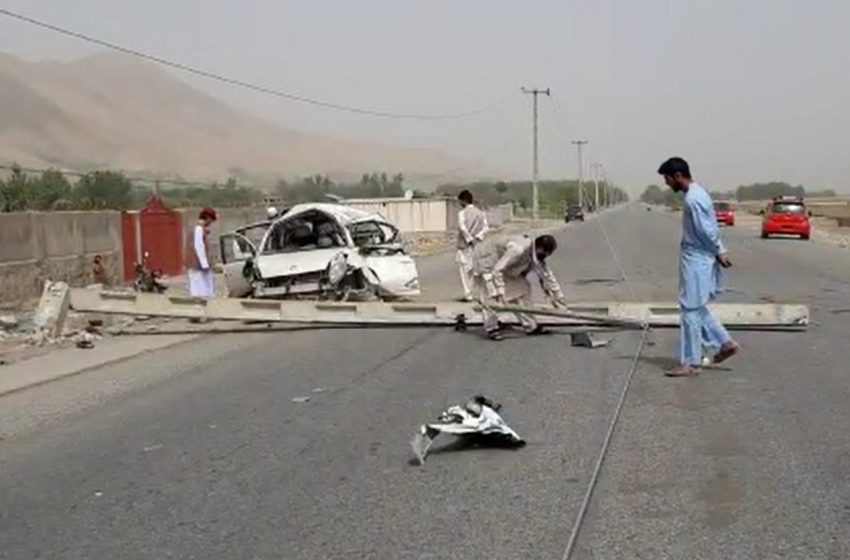  حادثه ترافیکی در بدخشان 7 کشته و زخمی برجا گذاشت