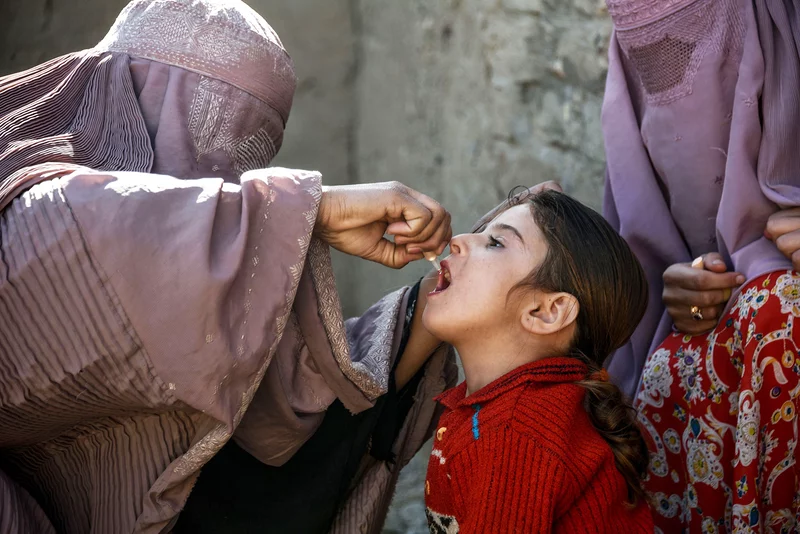  کمپاین سراسری واکسین پولیو؛ ۹.۹ میلیون کودک در افغانستان واکسین خواهند شد