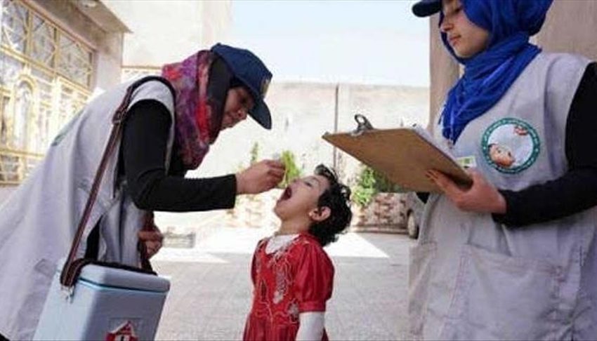  سازمان جهانی صحت: نه میلیون کودک در افغانستان واکسین پولیو دریافت کرده اند