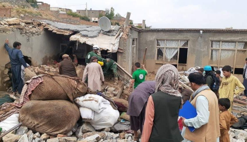  ملل متحد: آسیب دیدگان زلزله و سیلاب ها در افغانستان به کمک های فوری ضرورت دارند