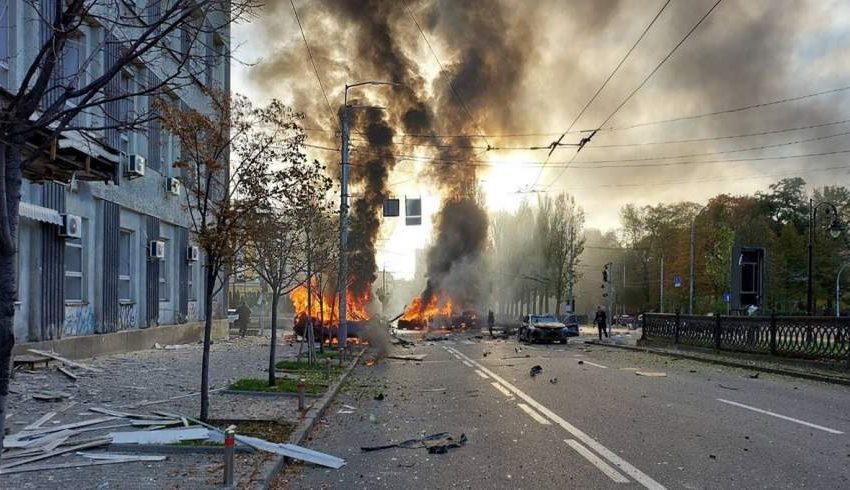  چندین انفجار در کی‌یف پایتخت اوکراین
