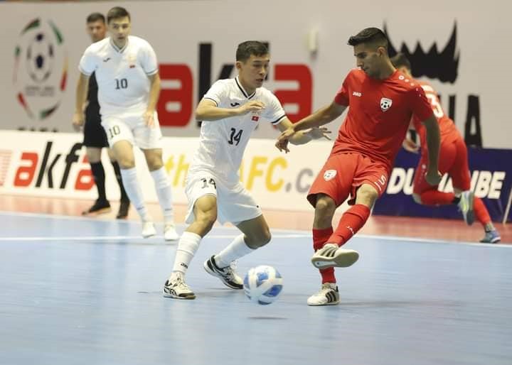  رقابت های مرکز آسیا؛ پیروزی تیم ملی فوتسال افغانستان در برابر قرغیزستان