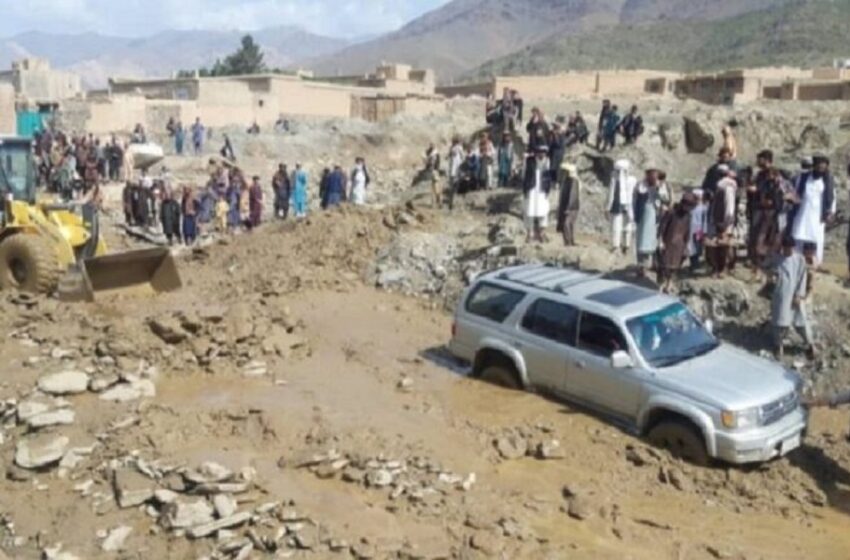  افزایش شمار تلفات سیلاب‌های اخیر میدان وردک و کابل به ۴۰ نفر