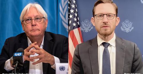 دیدار و گفتگوی تام وست با معاون سازمان ملل در باره وضعیت بشری در افغانستان